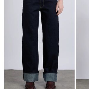 Italian Selvedge Sylvie Jeans With Turn Up